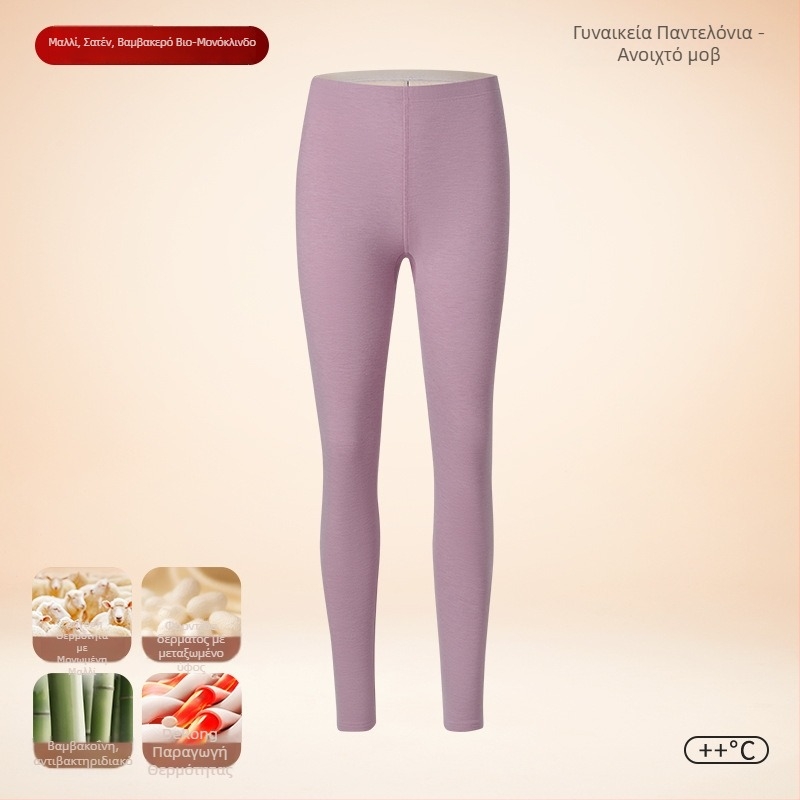 Ανδρικά Θερμικά Παντελόνια Sky Silkworm από Derong Ακρυλική Ύφανση, Διπλό Στρώμα, Εξτρα Πάχος 301-350 g/m2, Με Βελούδινη Επένδυση, Θέρμανση