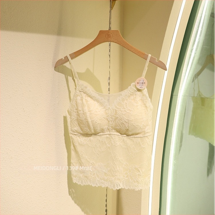 Δαντελένιο Camisole με V-Neck, νάιλον, Ultra-thin 81–100 g/m², Seamless, Φθινόπωρο 2025