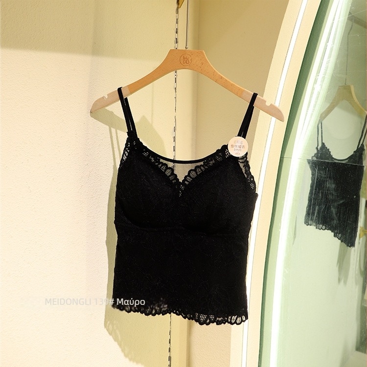 Δαντελένιο Camisole με V-Neck, νάιλον, Ultra-thin 81–100 g/m², Seamless, Φθινόπωρο 2025