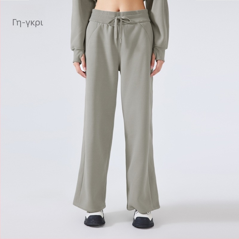 Γυναικείες χειμωνιάτικες αθλητικές παντελόνες με υψηλή μέση, άνετη γραμμή, ύφασμα μίγματος βαμβακιού (28% βαμβάκι), χωρίς επένδυση, διατηρούν τη θερμότητα, κατάλληλες για τρέξιμο και γυμναστήριο