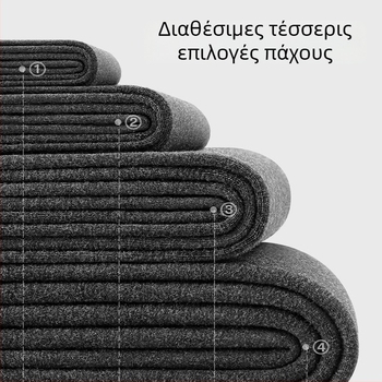 Καλσόν με πόδια, μονόχρωμο μοτίβο, μεσαίας πυκνότητας, ίνες ακρυλικού, διαμόρφωση ποδιών και ζεστασιά