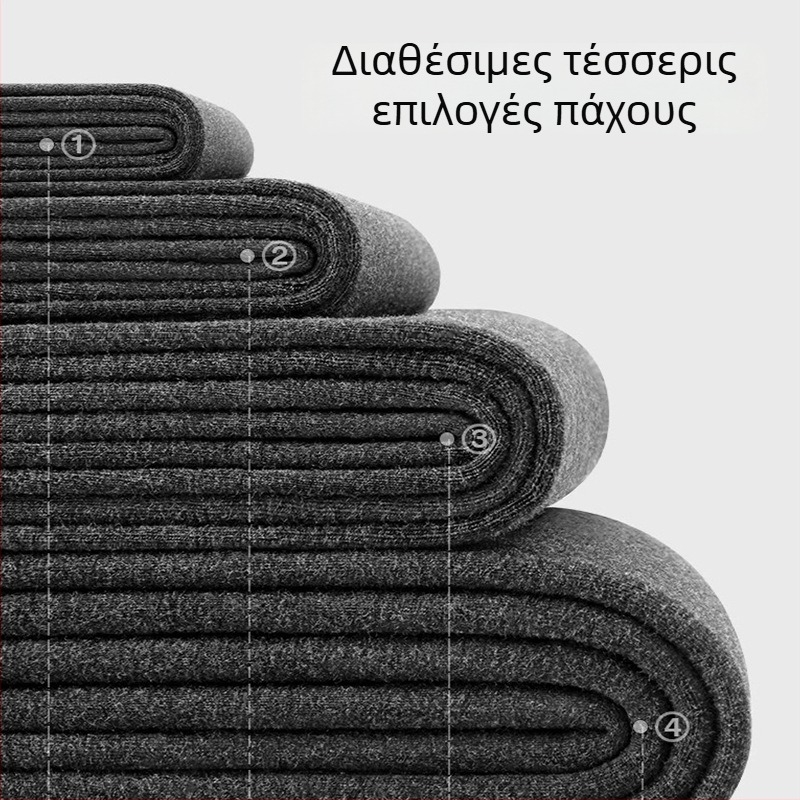 Καλσόν με πόδια, μονόχρωμο μοτίβο, μεσαίας πυκνότητας, ίνες ακρυλικού, διαμόρφωση ποδιών και ζεστασιά