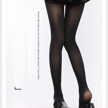 Καλσόν βελούδο για γυναίκες – διαμόρφωση ποδιών, διαπνοή, λεπτό ύφασμα, 90–95% πολυεστέρας