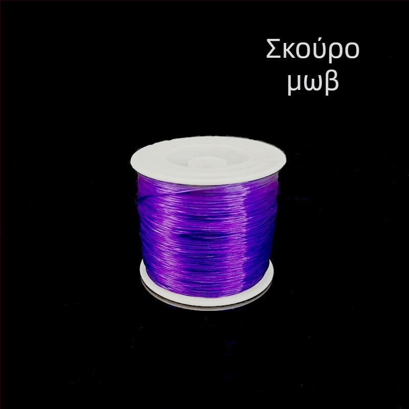 Ελαστική κλωστή για χάντρες για DIY κοσμήματα και βραχιόλια, υλικό σπάντεξ, φιλική προς το περιβάλλον διαδικασία παραγωγής, πρωτότυπη σχεδίαση