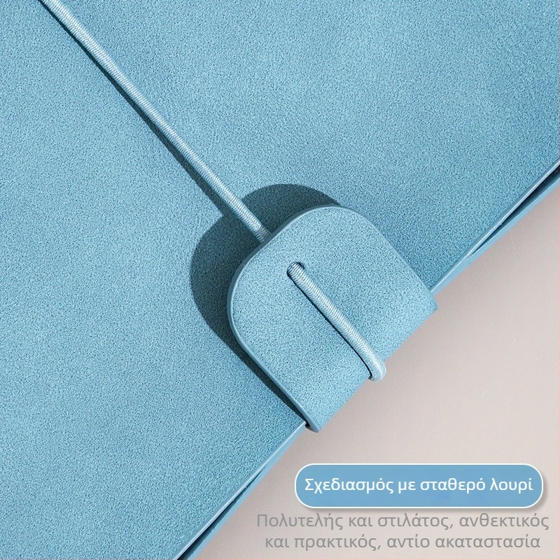 Φάκελος με κλιπ για αποθήκευση φύλλων, PU δερμάτινος, προσαρμογή με λογότυπο και εκτύπωση λογοτύπου