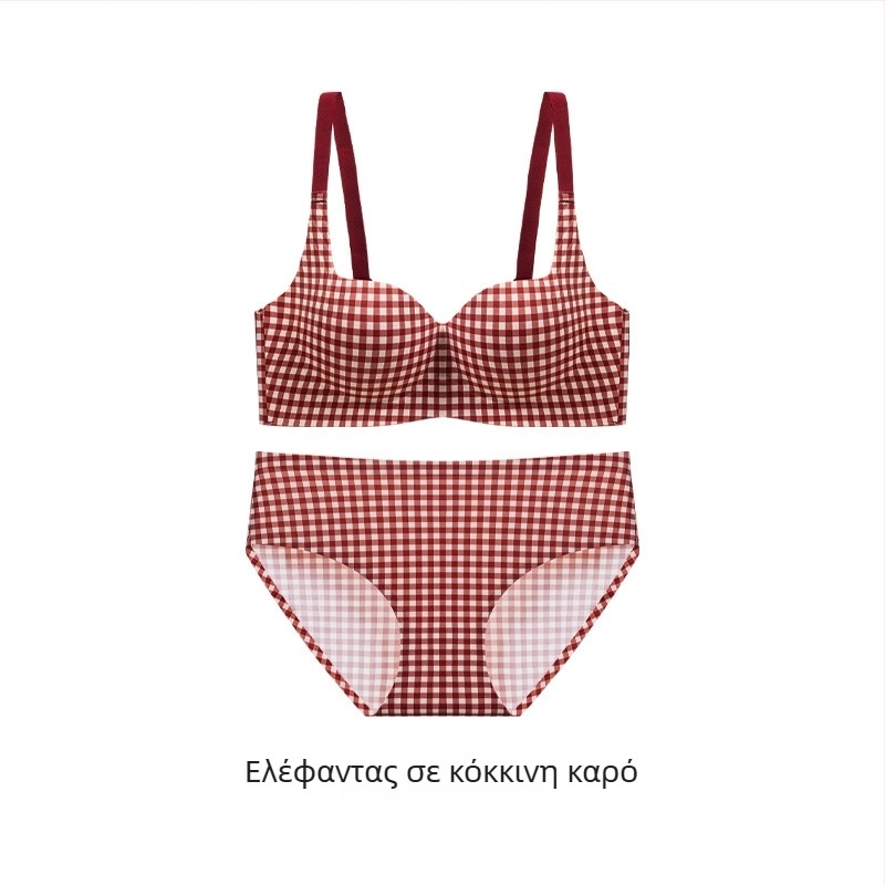 Νάιλον σετ σουτιέν για γυναίκες, 3/4 cup, παχιά φορμαρισμένη чашα, σταθερά ιμάντες, πίσω κούμπωμα με τρεις σειρές, επένδυση από σπαντέξ