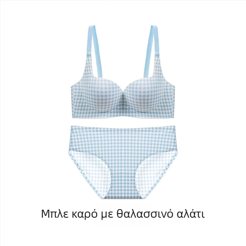 Νάιλον σετ σουτιέν για γυναίκες, 3/4 cup, παχιά φορμαρισμένη чашα, σταθερά ιμάντες, πίσω κούμπωμα με τρεις σειρές, επένδυση από σπαντέξ