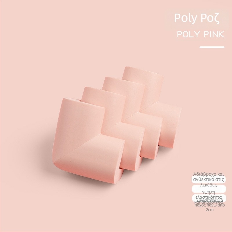 Manlong προστατευτικά γωνιών για μωρά, προστασία γωνών τοίχων και επίπλων, οικιακή χρήση, σε πακέτα 4/8/10/16/20/50/100