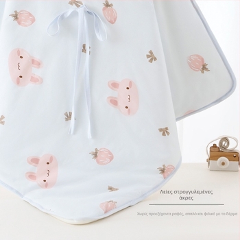 Νεογέννητο πάπλωμα για θάλαμο τοκετού, χοντρή βαμβακερή κουβέρτα με γέμισμα πολυεστέρα, σχέδιο ζώων, άνοιξη, φθινόπωρο και χειμώνας