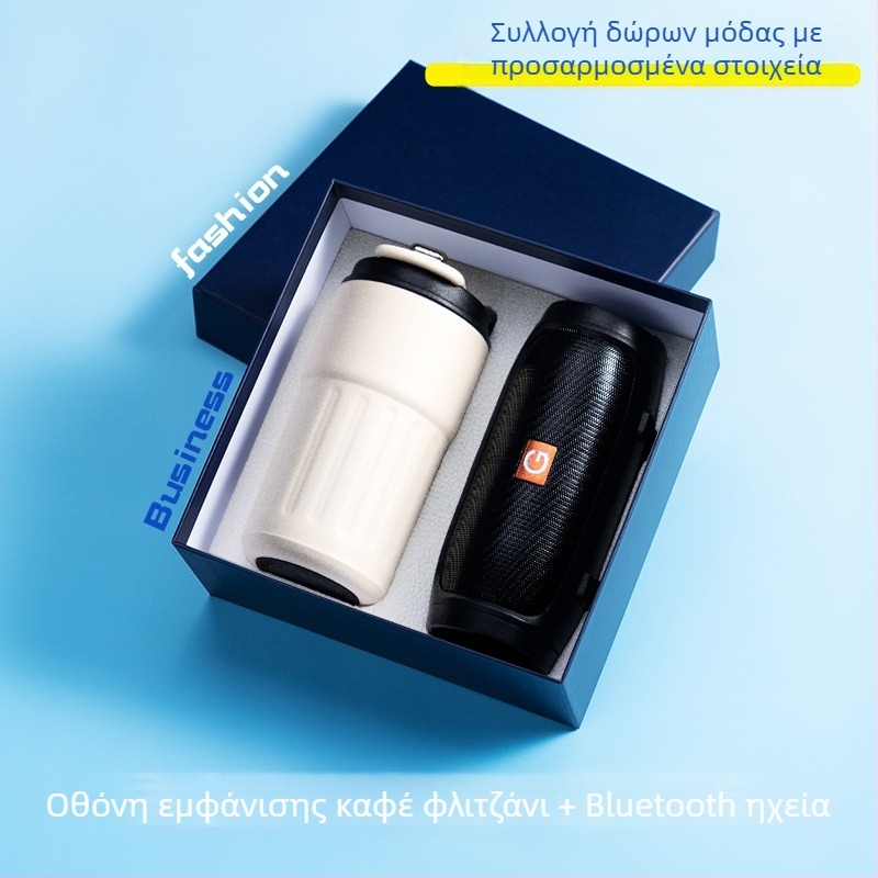 Πακέτο επιχειρηματικών δώρων Good luck, μεταλλική κατασκευή, μοντέρνο μινιμαλιστικό στυλ, αναμνηστικό με προσαρμοσμένο λογότυπο