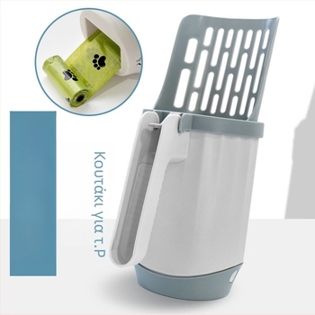 Bobin ενσωματωμένο σετ κουτάλας για άμμο γάτας, PP υλικό