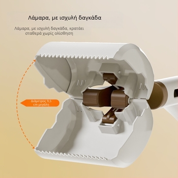 Kimpets φορητός συλλέκτης περιττωμάτων σκύλου με κλιπ, ABS υλικό, εξωτερική χρήση, κατάλληλο για σκύλους και γάτες (Jim Bebe)