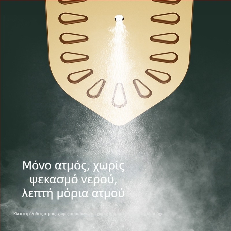 Χειροκίνητος Αναδιπλούμενος Ατμοκαθαριστής Ρούχων, USB Τροφοδοσία, 3 Επίπεδα Θερμοκρασίας, Φορητός για Οικία και Φοιτητικό Διαμέρισμα, Δεξαμενή Νερού <0,8 L