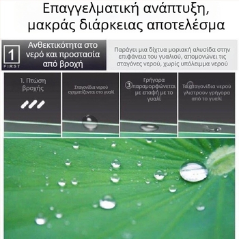 X9 dqyw02 επίχρισμα αδιαβροχοποίησης για παρμπρίζ και καθρέφτη οδήγησης, απορρίπτει το νερό και έχει αντιθαμβωτικές ιδιότητες, παραμετροποιήσιμη επεξεργασία, αδειοδοτημένη ιδιωτική ετικέτα