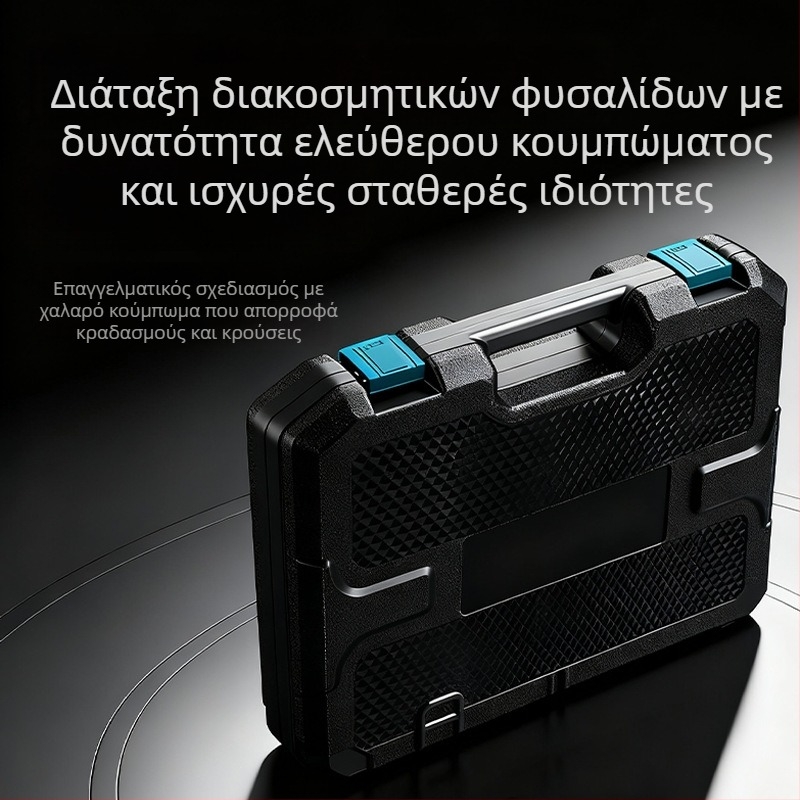 Σετ εργαλείων 108 τεμαχίων για οικιακή συντήρηση αυτοκινήτων και ηλεκτρικών επισκευών (PP/TPR/χάλυβας άνθρακα)