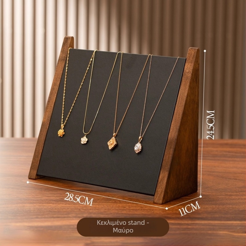 Κάθετο στήριγμα κοσμημάτων, 3ης και 4ης βαθμίδας, αρχαϊκό ξύλινο σχέδιο, προέλευση Yiwu