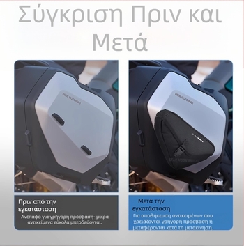Επεκτειόμενη αδιάβροχη τσάντα αποσκευών για μοτοσικλέτα BMW R1300GS – Πρόσθετος αποθηκευτικός χώρος, Μάρκα Star Moon Knight, Κωδικός προϊόντος 130