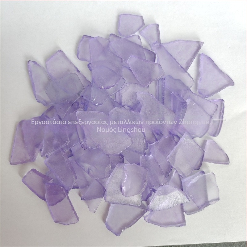 Φύλλο θαλάσσιου γυαλιού – θαλάσσιο στυλ, καταγωγή Χεμπέι, μάρκα Zhongyue, διακοσμητικό υλικό DIY