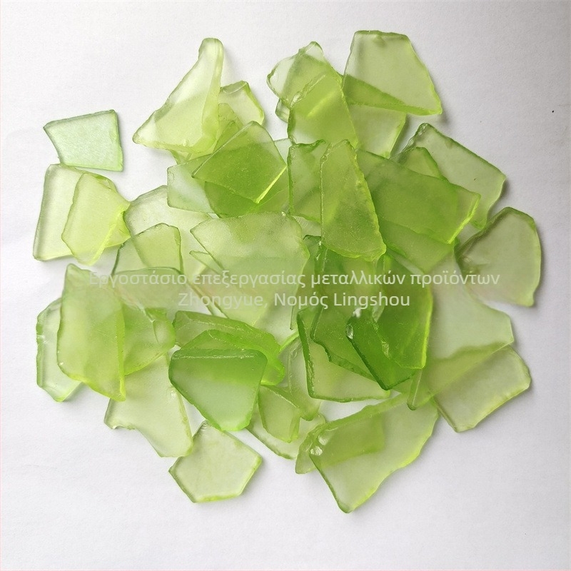 Φύλλο θαλάσσιου γυαλιού – θαλάσσιο στυλ, καταγωγή Χεμπέι, μάρκα Zhongyue, διακοσμητικό υλικό DIY