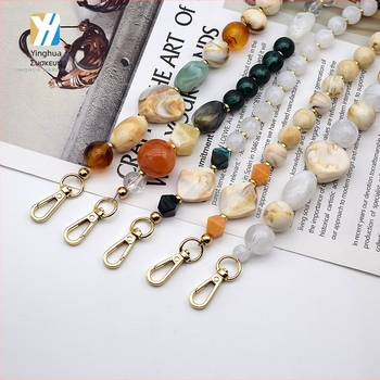 Αλυσίδα τσαντών από ακρυλική ρητίνη, μάρκα YH, για δερμάτινα είδη, τσάντες και ρούχα