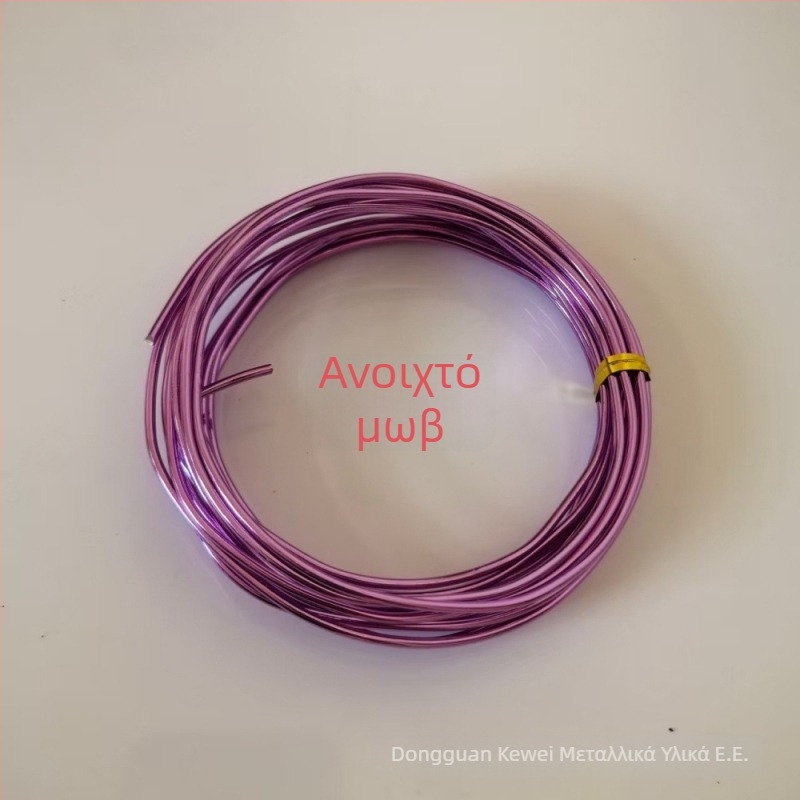 Covey 1060 αλουμινένιο σύρμα για χειροτεχνίες, μοντελοποίηση μπονσάι και ενθεσεις κοσμημάτων – Κωδικός προϊόντος Wer-5894