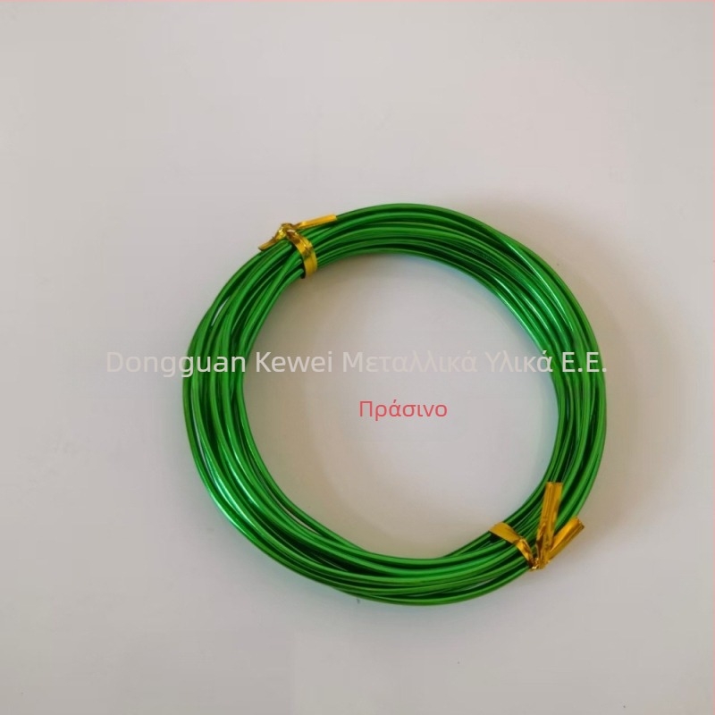 Covey 1060 αλουμινένιο σύρμα για χειροτεχνίες, μοντελοποίηση μπονσάι και ενθεσεις κοσμημάτων – Κωδικός προϊόντος Wer-5894