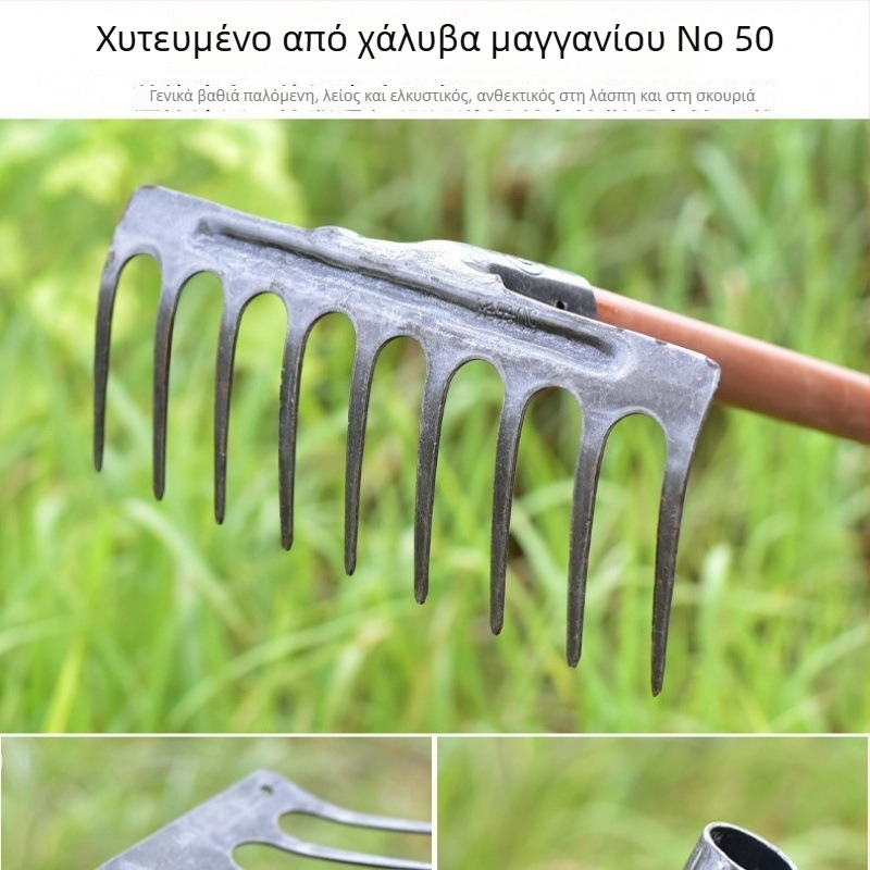 Ατσάλινο ενιαίο, σκληρυμένο, πλατύ αγροτικό εργαλείο για τη χαλάρωση του εδάφους