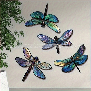 Ξύλινο αυτοκόλλητο τοίχου κήπου με ήλιο και πεταλούδα – επίπεδο, 1 τεμάχιο, διακοσμητικό