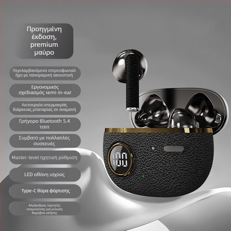Ασύρματα Bluetooth In-Ear ακουστικά J08E, δημιουργικός σχεδιασμός, χωρίς μικρόφωνο, 15 g