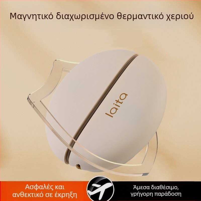 Μαγνητικός αποσπώμενος θερμαντήρας χεριών USB, 5V 22W, διάχυση θερμότητας με αλουμινένιο φύλλο, ενσωματωμένη μπαταρία 2000–4000mAh, αυτονομία 3–6 ωρών