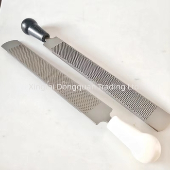 Λίμα για παπούτσια αλόγου – ευρύ πιάτο, τραχιά δόντια, Dongqi μάρκα, χαμηλού άνθρακα χάλυβας, προέλευση Χεμπέι