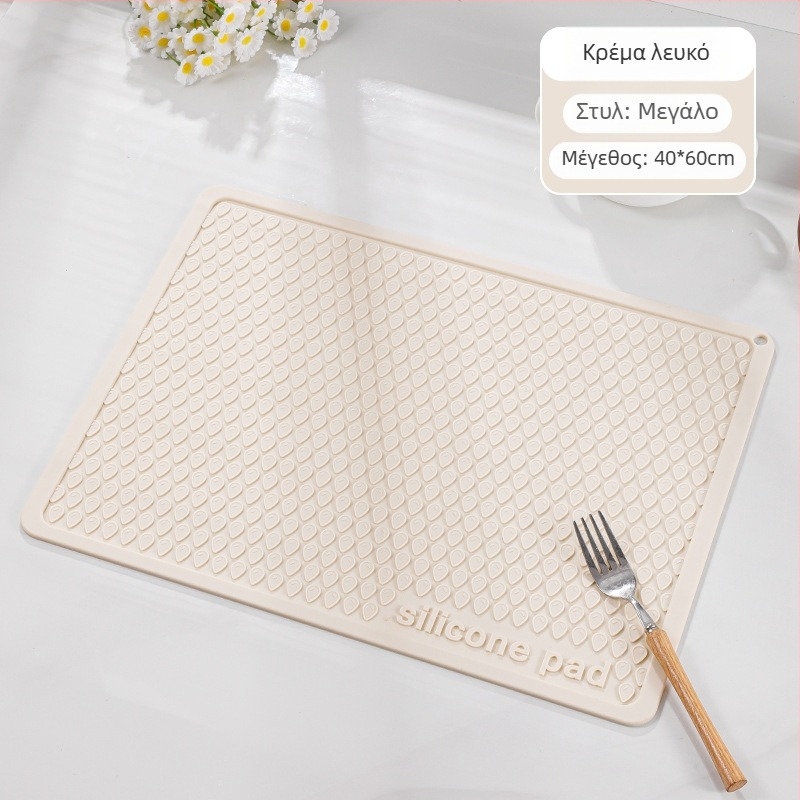 Τετράγωνο υπόστρωμα κουζίνας από σιλικόνη, θερμοανθεκτικό, αντιολισθητικό, ανθεκτικό σε σχίσιμο