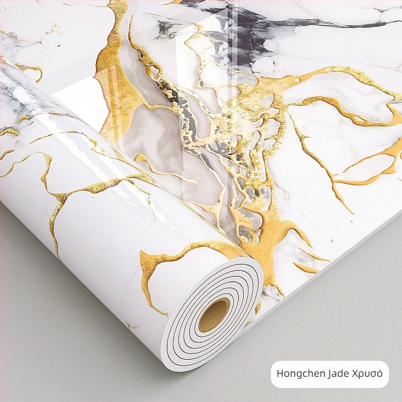 Διακοσμητικό αυτοκόλλητο τοίχου – υλικό XPE, μαρμάρινο σχέδιο, αυτοκόλλητο, αδιάβροχο και ανθεκτικό στην υγρασία, πάχος 2.0 mm