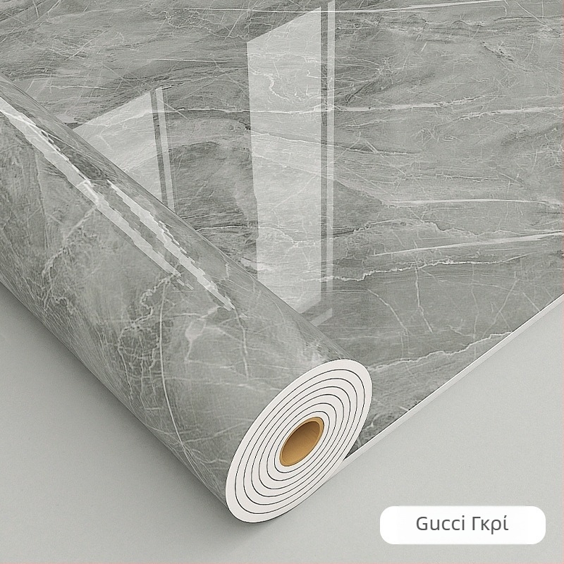 Διακοσμητικό αυτοκόλλητο τοίχου – υλικό XPE, μαρμάρινο σχέδιο, αυτοκόλλητο, αδιάβροχο και ανθεκτικό στην υγρασία, πάχος 2.0 mm