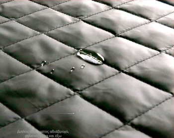 Κάλυμμα πιάνου Arden για γκραν πιάνο, ύφασμα από νάιλον, αδιάβροχο και ανθεκτικό στην υγρασία, επένδυση από βαμβάκι, μοντέρνο μινιμαλιστικό στυλ