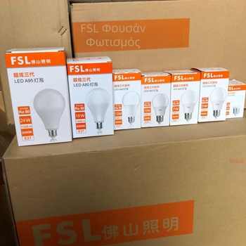Λάμπα LED FSL, E27/B22 συμβατή, 13W, 1020 lm, CRI 85, διάρκεια ζωής 15000 ωρών