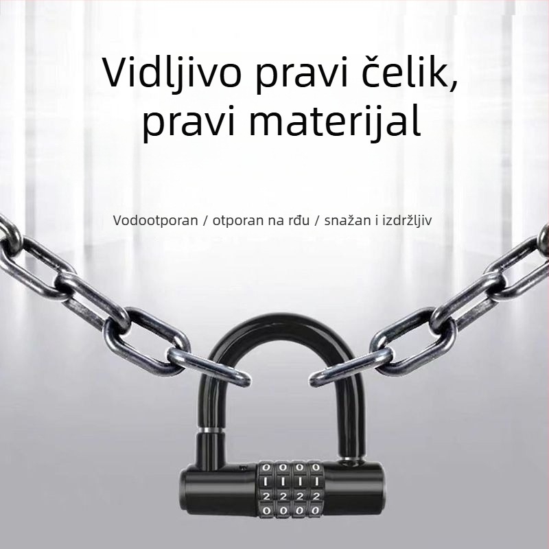 U-oblika brave, nehrđajući čelik, otpornost na rezanje, model 17H2020081Z371