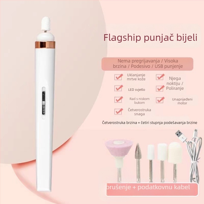 Brusilica za nokte DMJ – plastična, korejskog stila, brušenje