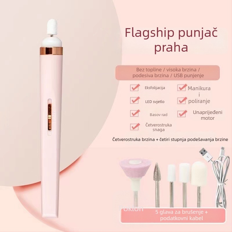 Brusilica za nokte DMJ – plastična, korejskog stila, brušenje