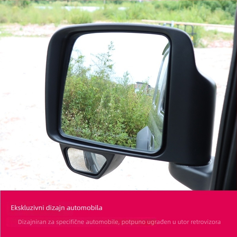 Modificirani retrovizor za Jimny s pet vrata, lijevo ogledalo za mrtvu zonu i široko vidno polje