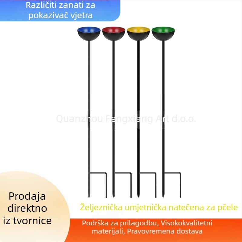 Stanica za zalijevanje pčela — Metalni vrtni dodatak, pastoralni stil, za dom i vrt