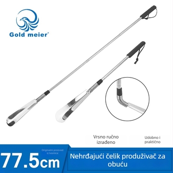 Nehrđajuća čelična izvlačna cipela štipaljka — model: Stainless steel retractable shoehorn, marka: junyiking, stil: Scaling, pogodno za sve sezone