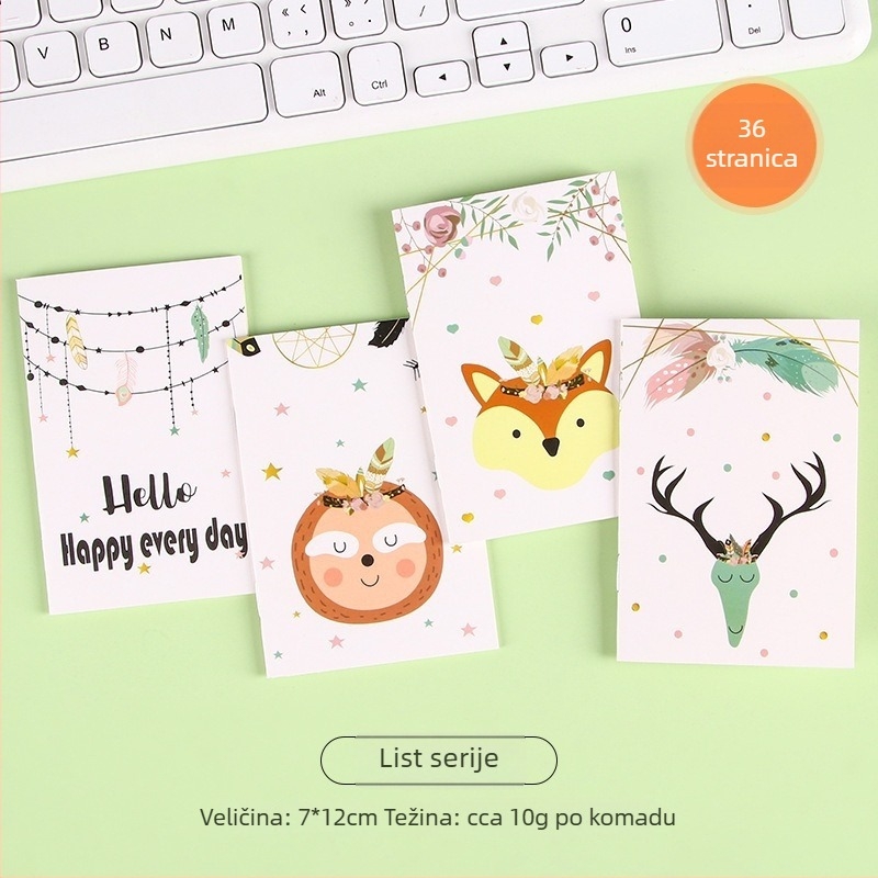 Bilježnica Long year A783 — omot papira, unutarnji papir: bijeli offset, težina papira 70 g/m²