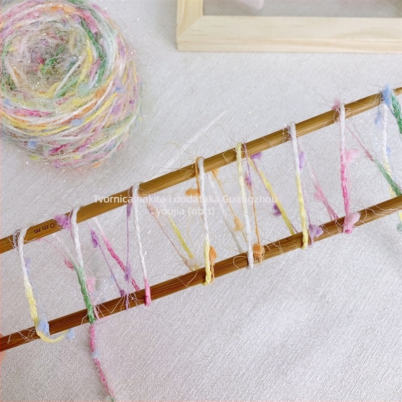 Sjajna kuglična vunena nit za kukičanje i pletenje - 100 g - Youjia (YJ) - Članak 932214204381 - Broj proizvoda YJ - Ljeto 2025