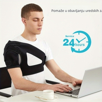 Potpora ramena, prilagodljiva kompresija za trčanje i fitness, poliestersko vlakno