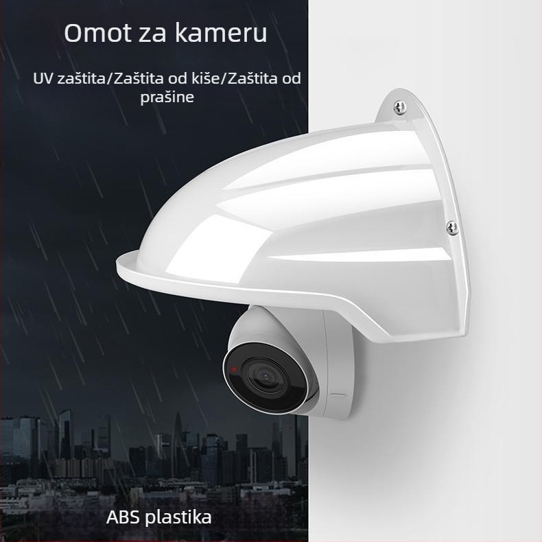 Pokrov kišne zaštite za kameru nadzora, vanjski vodootporan s zaštitom od sunca (Materijal: Ostalo; Primjena: Ostalo; Marka: Ostalo)