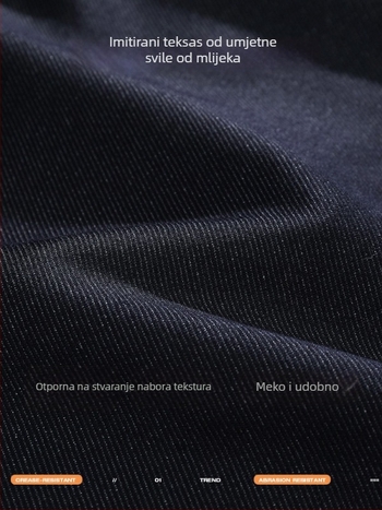 Casual hlače s ravnim krojem, udoban kroj, srednji porast struka, šnira za vezivanje, poliester materijal, otporne na nabor.