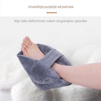 TW016 jastučić za petu za njegu stopala — velur i tvrda pamuk, zaštita pete i stopala, njegujuća podloška, tiskanje logotipa, prilagodba dostupna, 3 godine jamstva