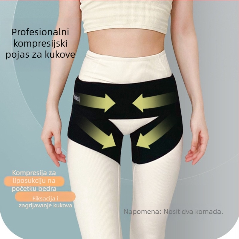 Pojas za zaštitu bokova i struka nakon operacije liposukcije, elastični materijal, za odrasle, podrška struku