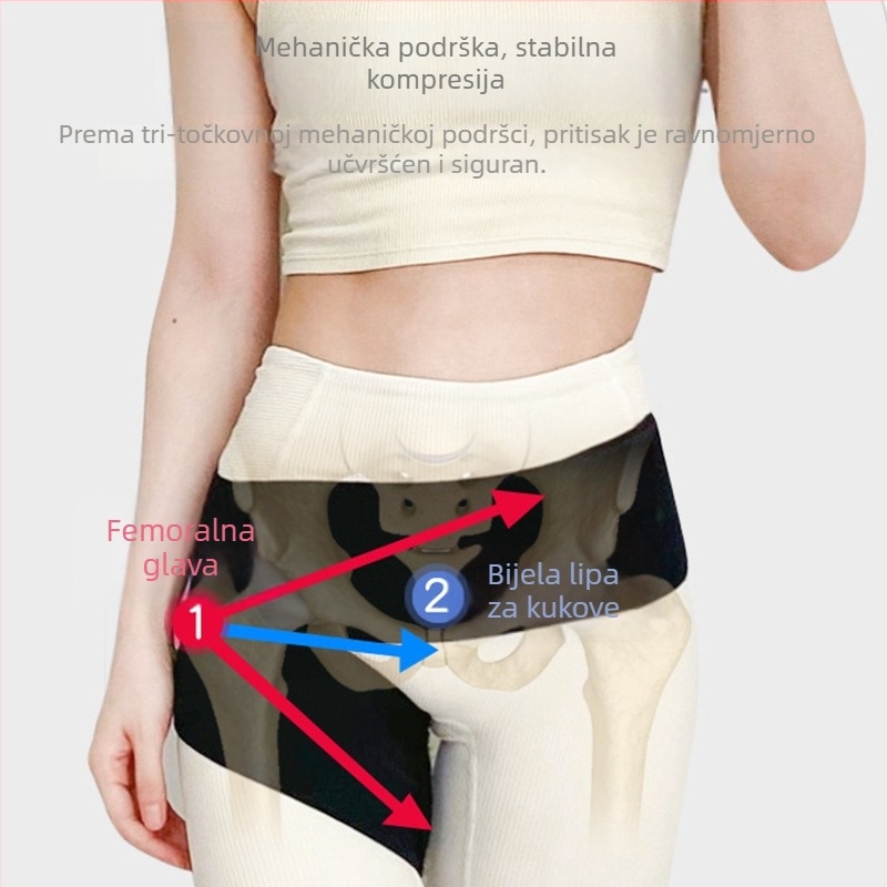 Pojas za zaštitu bokova i struka nakon operacije liposukcije, elastični materijal, za odrasle, podrška struku